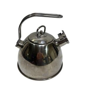 Martha Stewart Collection 2.5 Quart Stainless Steel Whistling Tea Kettle M107